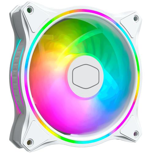 COOLER MASTER VENTOLA MASTERFAN MF120 MM HALO ARGB PWM WHITE EDITION